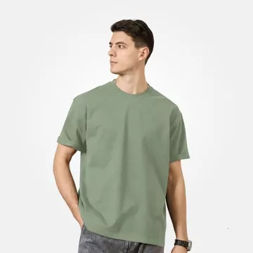 HAENHA Kaos Polos Pria Wanita Cotton Combed 20S