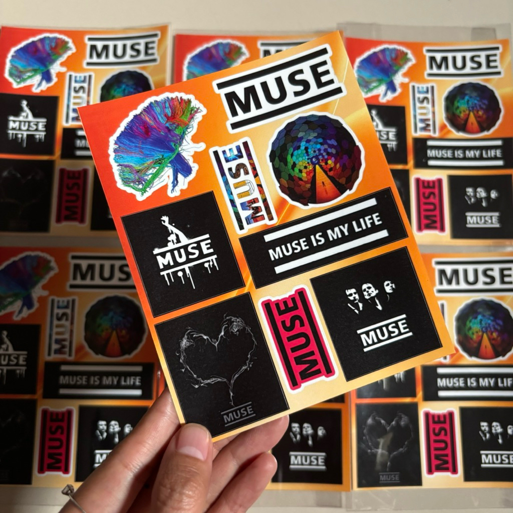 Jual STIKER MUSE LIVE IN JAKARTA | STICKER CUTTING MUSE | Shopee Indonesia