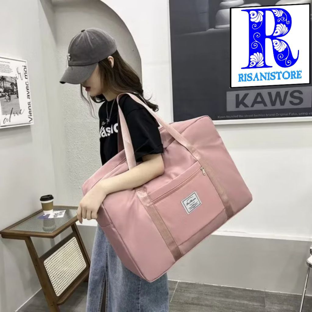 Risanistore Tas Pakaian Traveling Mudik Koper Lipat Multipungsi Multiguna - foto 3