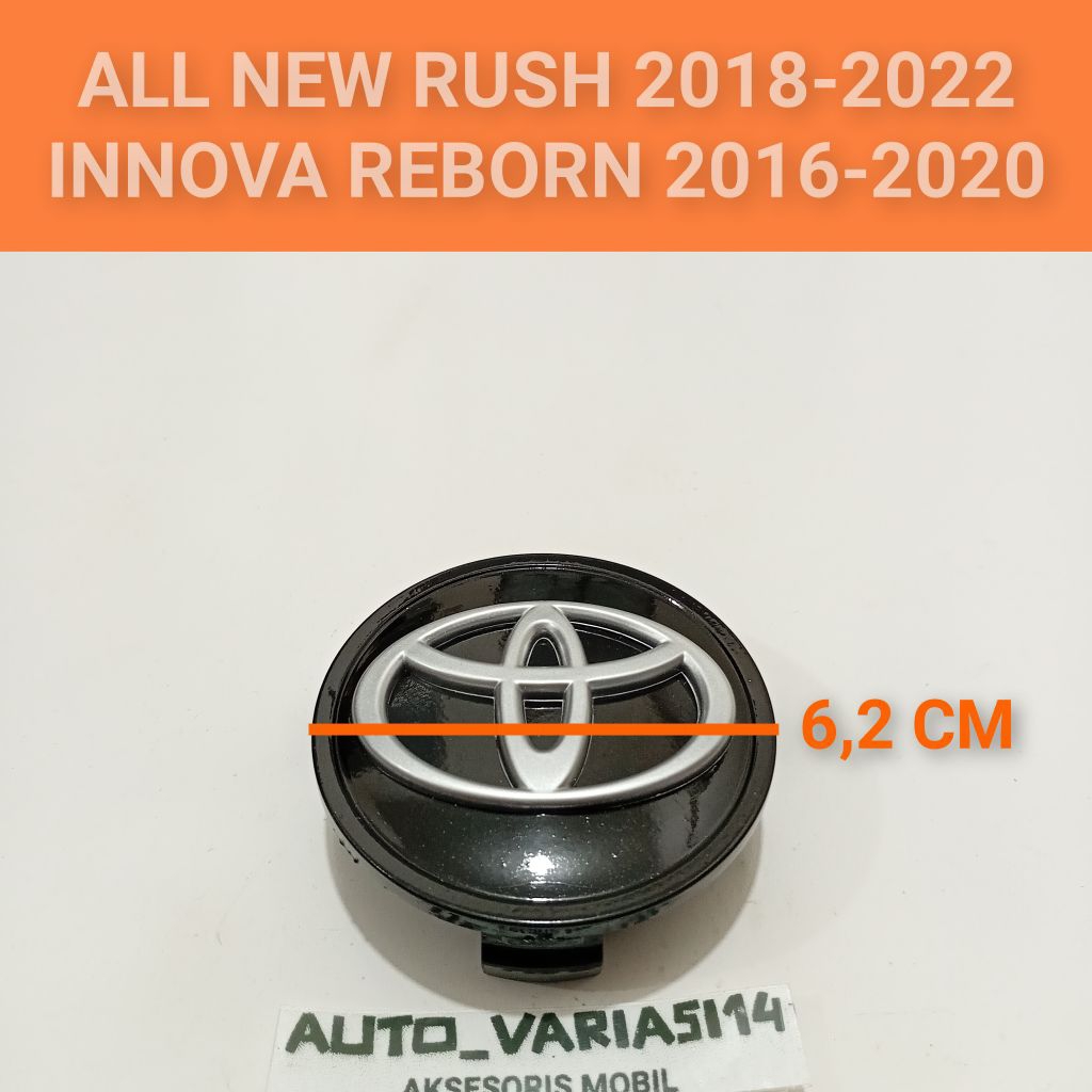 Jual Dop roda tutup velg Toyota INNOVA REBORN 2016-2020, ALL NEW RUSH ...