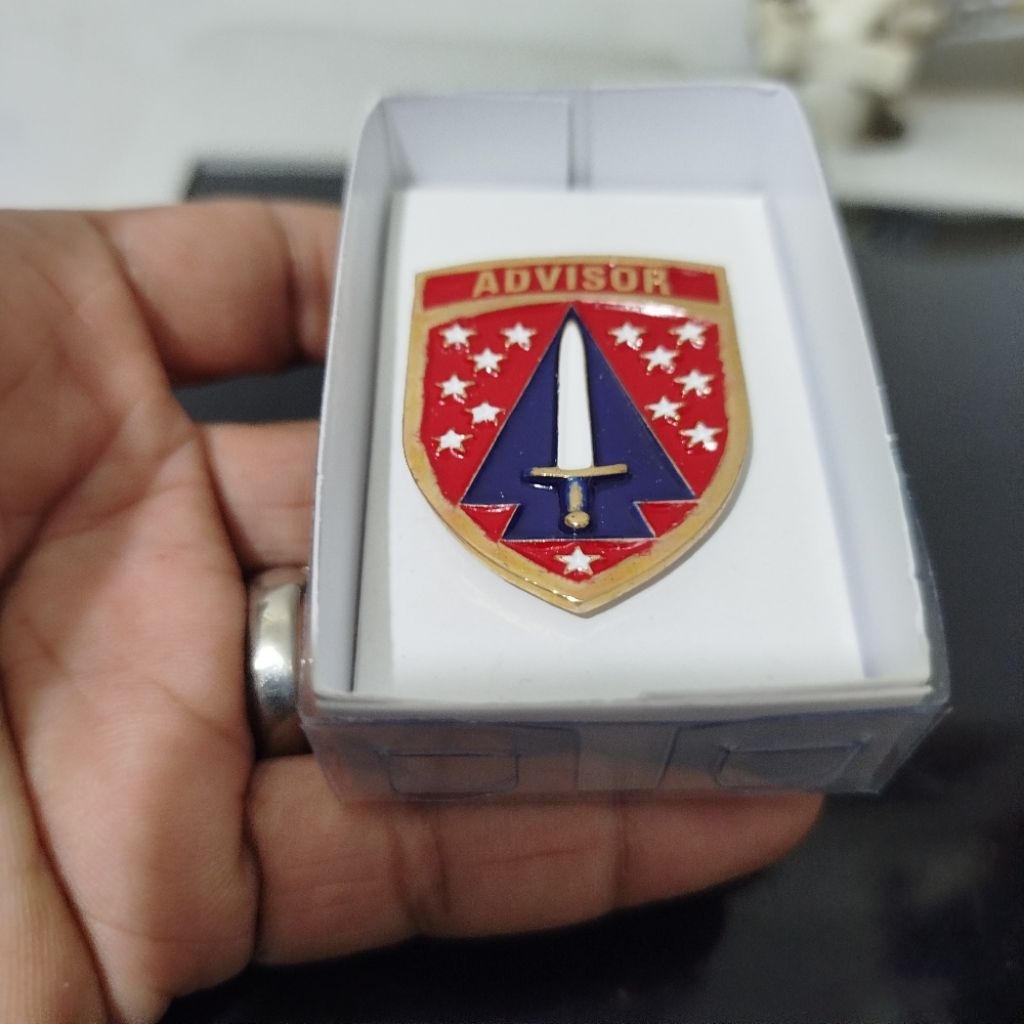 Jual brevet wing pin lencana advisor tni | Shopee Indonesia