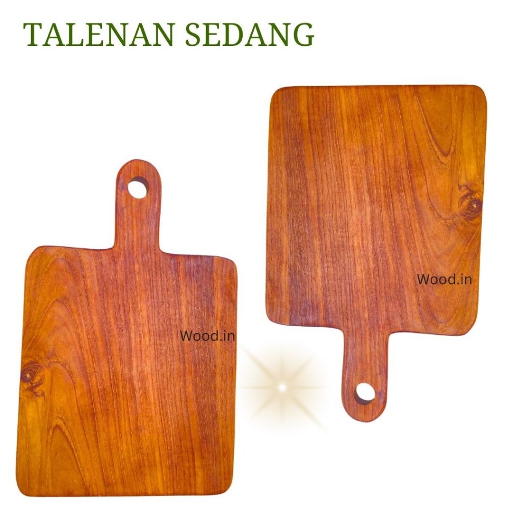 Jual Talenan sedang gagang cantol tengah bahan jati ukuran 30x19cm ...
