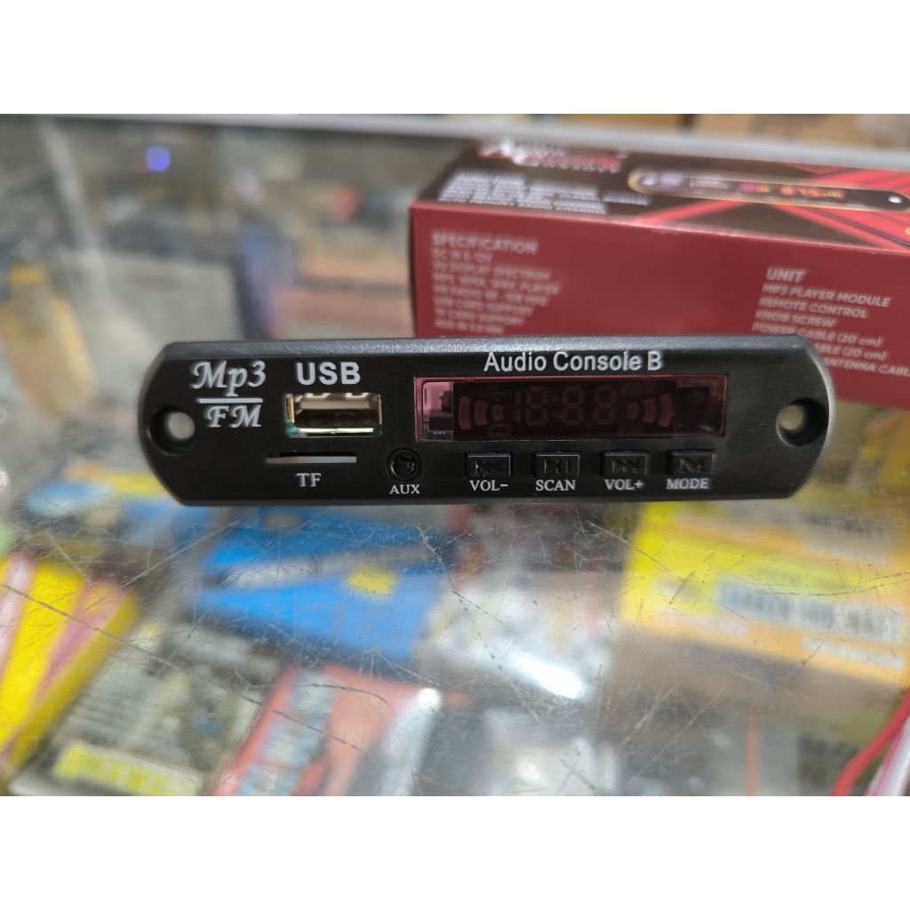 Jual Audio Console Mp3 Bluetooth Module / Kit Bluetooth MP3 / Modul MP3 ...