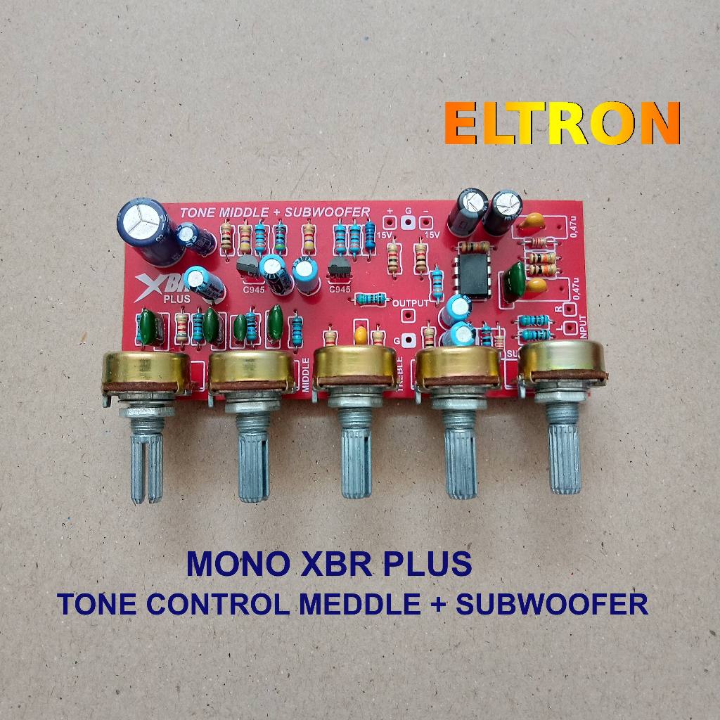 Jual Tone Control Mono plus Subwoofer XBR | Shopee Indonesia