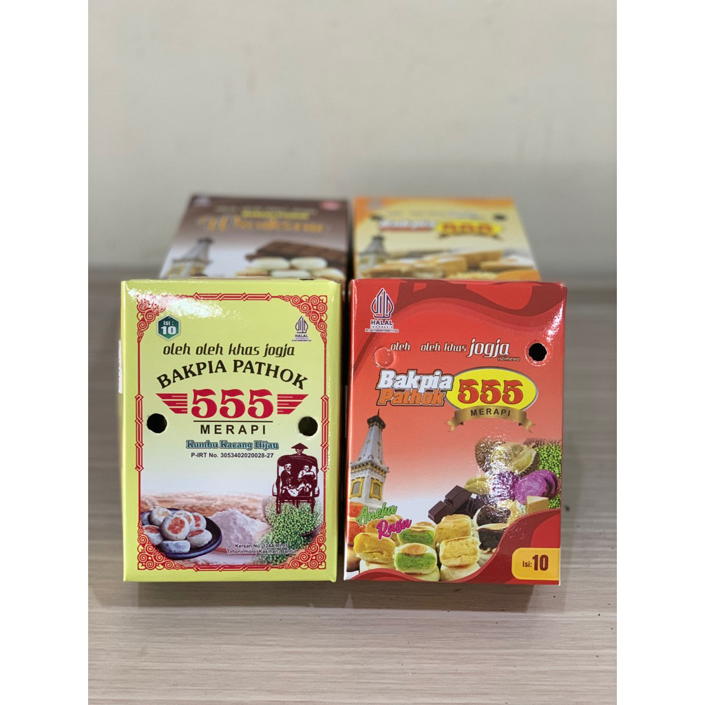 Jual BAKPIA PATHOK 555 (KERING) ISI 10 - 15 | Shopee Indonesia