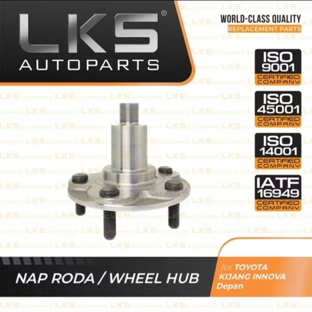 Jual 9499028 NAP RODA/WHEEL HUB DEPAN KIJANG INNOVA | Shopee Indonesia