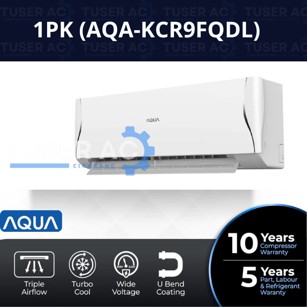Jual AQUA AC Standard 1 PK 1PK AQA-KCR9FQDL-GARANSI RESMI | Shopee ...
