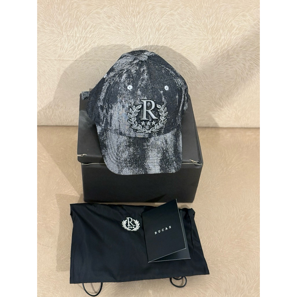 Jual Rucas crown gradient grey cap | Shopee Indonesia