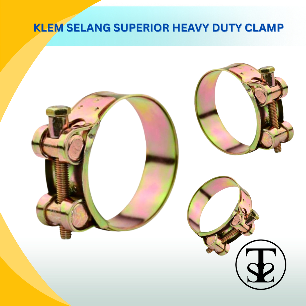 Jual Klem Selang superior Heavy Duty Clamp Diameter 40-43MM | Shopee ...