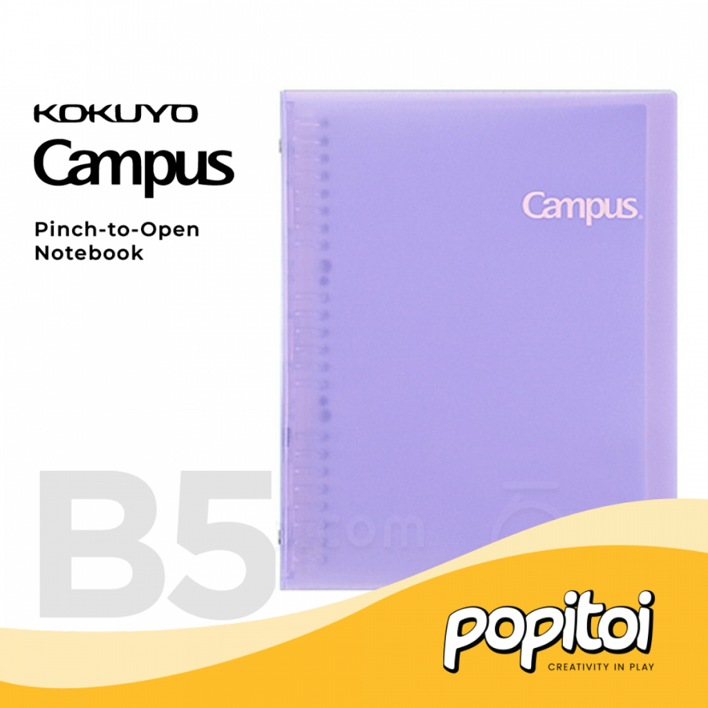 Jual Kokuyo Campus WCN-CBN144 Pinch-to-Open Loose Leaf Notebook B5 ...