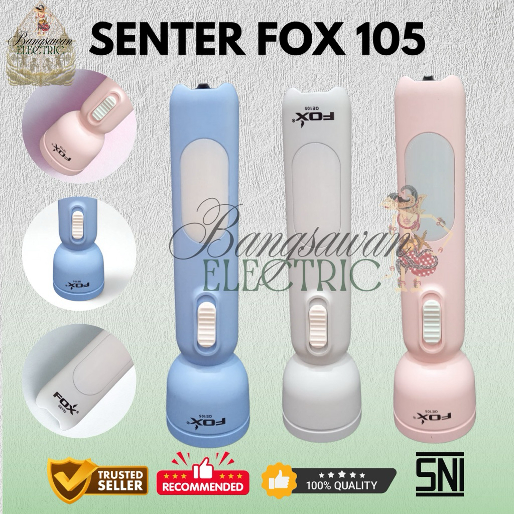 Jual SENTER+EMERGENCY 105/107/705 FOX | Shopee Indonesia
