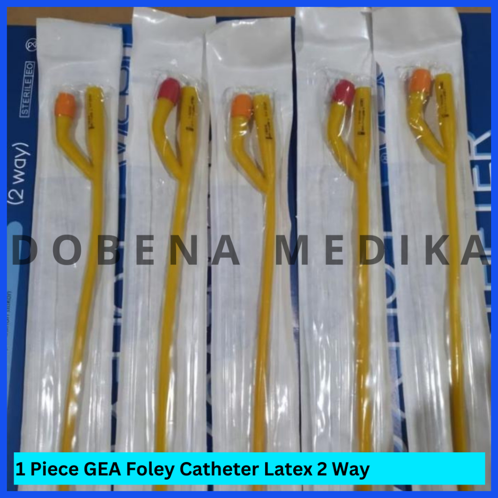 Jual Foley Catheter GEA Latex 2 Way Fr 06 08 10 12 14 16 18 20 22 24 ...