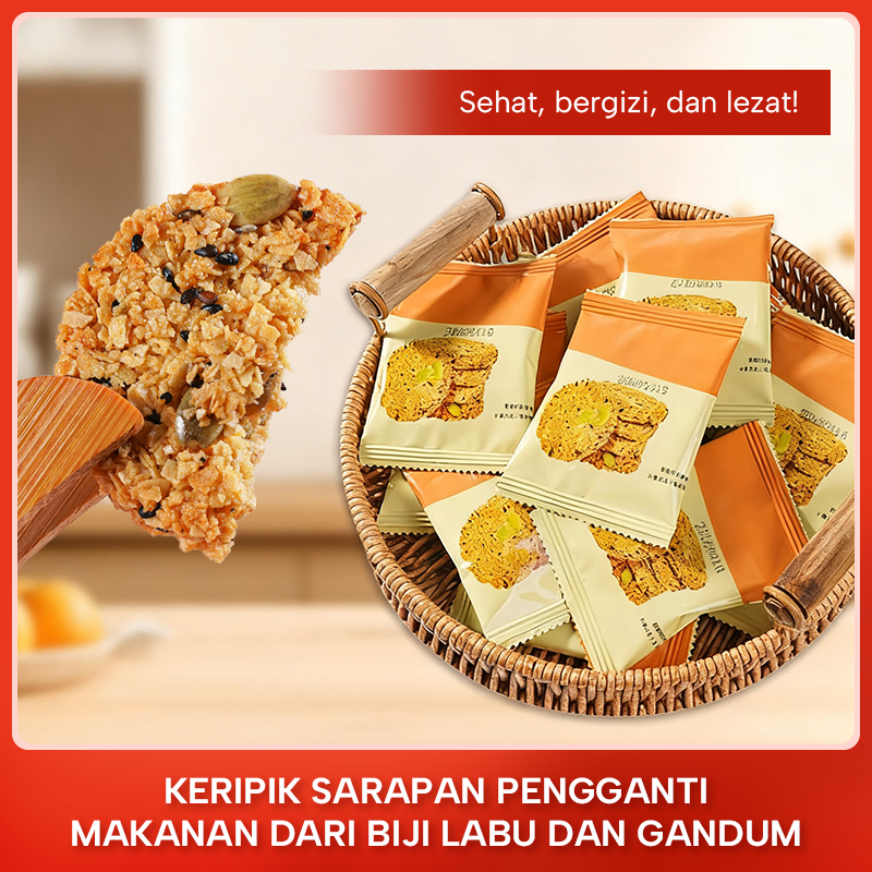 Jual Pengganti Makanan Sarapan Oatmeal Biji Labu Biskuit Rasa Rami ...
