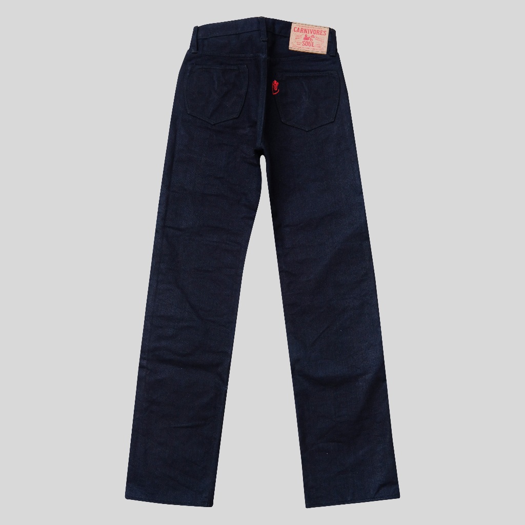 Jual Carnivores Soul - RIPPER 21 Oz Indigo x Black Selvedge Denim ...