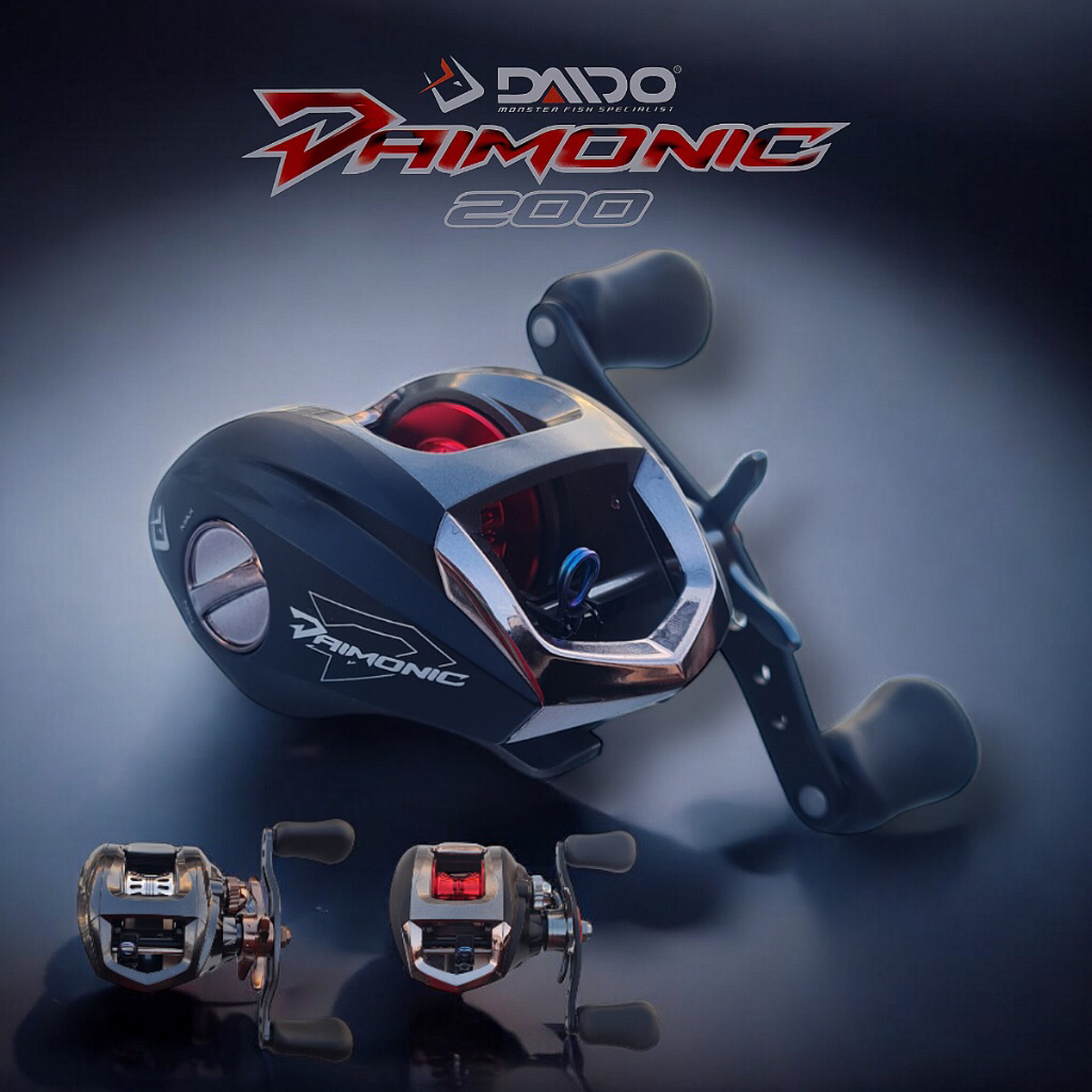 Jual Reel BC Daido Daimonic 200 Handle Kiri Casting Baitcasting ...