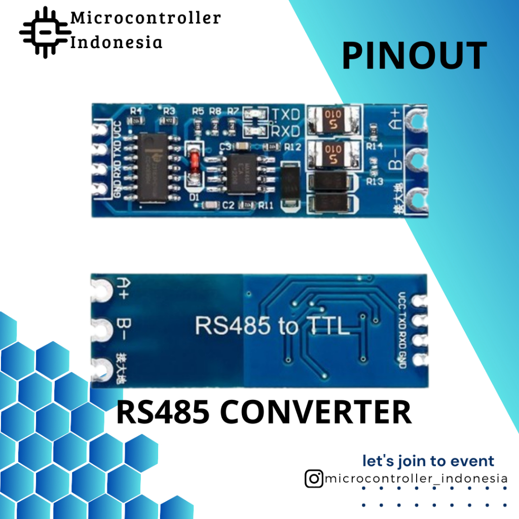 Jual MAX485 MODULE RS485 MODULE TTL TO RS-485 MODULE MCU DEVELOPMENT ...