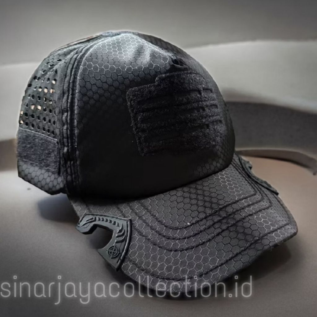Jual [MODEL TERBARU]topi tactical velcro laser | topi coak tawon anti ...