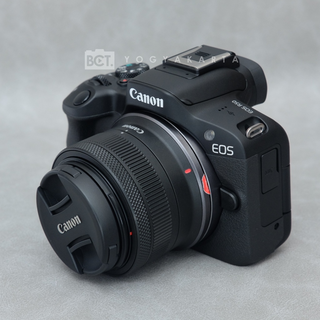 Jual Canon EOS R50 Kit 18-45mm IS STM kode 0918A25 | Shopee Indonesia