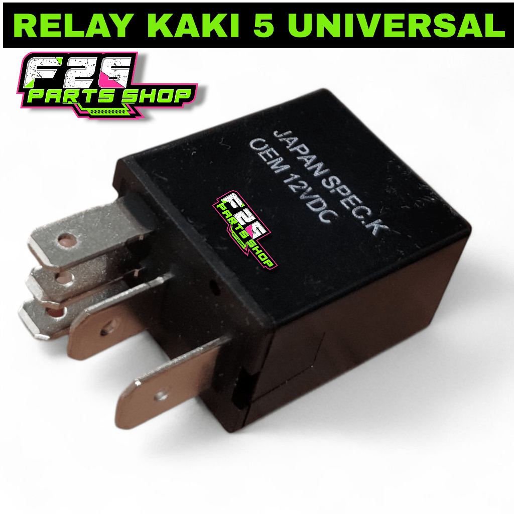 Jual Relay Kaki 5 Kaki 12V Beat Fi Pop Esp K81 Vario 110 Fi Scoopy FI ...