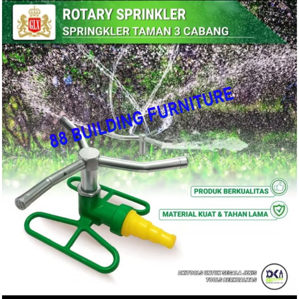 Jual SPRINGKEL SPRINGKLER SPRINGKER SPRINGKLE BESI 3 ARAH CABANG SPRAY ...