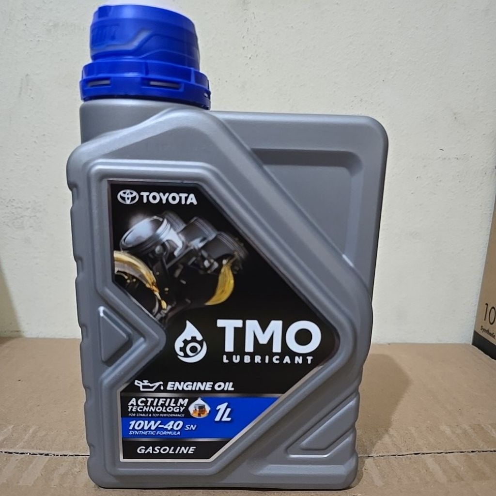 Jual Oli Mesin TMO Mobil Toyota Motor Oil 10W-40 Galon 1 L 1 Liter ...