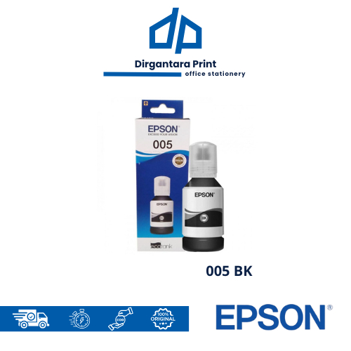 Jual Epson 005 Original Ink High Capacity Black | Shopee Indonesia