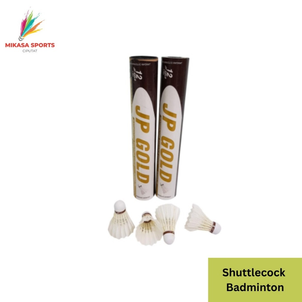Jual Shuttlecock / Cock / Kok JP Gold / Shuttlecock bola Badminton JP ...