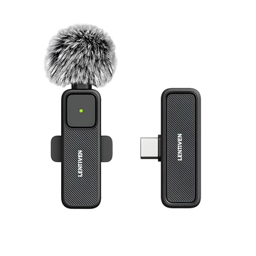 SALYS LENTIVEN Wireless Microphone Mic Wireless Clip On Microphone Mikrofon Lavalier HP Plug