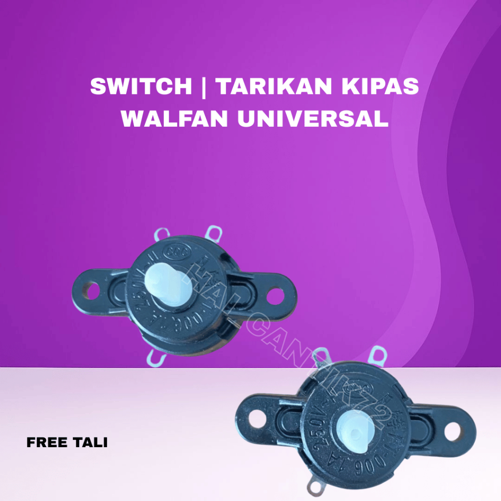 Jual Switch | SAKLAR Kipas Angin 3 Pin Karakter – 2 Level Kecepatan On ...
