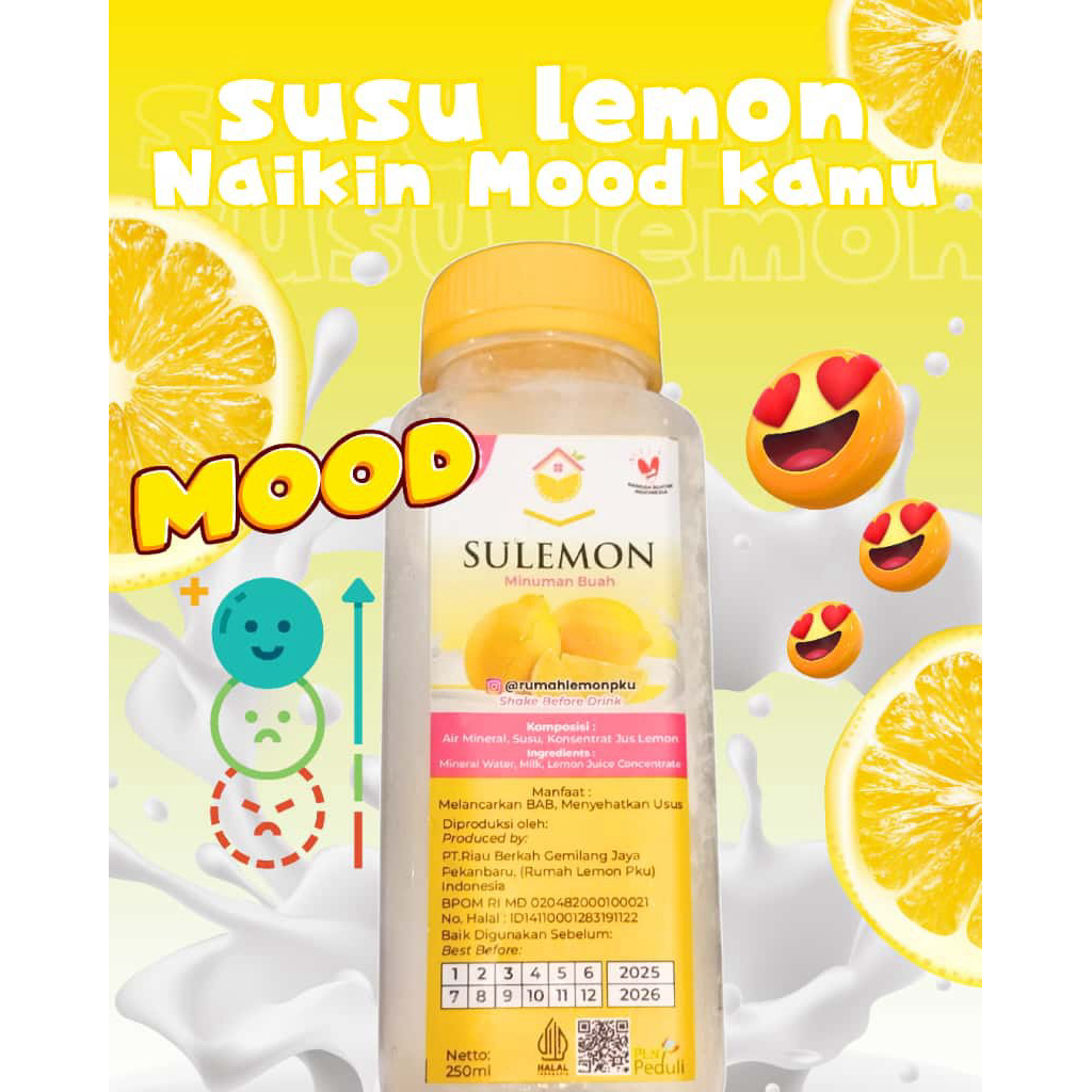 Jual Sulemon minuman untuk semua kalangan dengan bahan susu dan lemon ...
