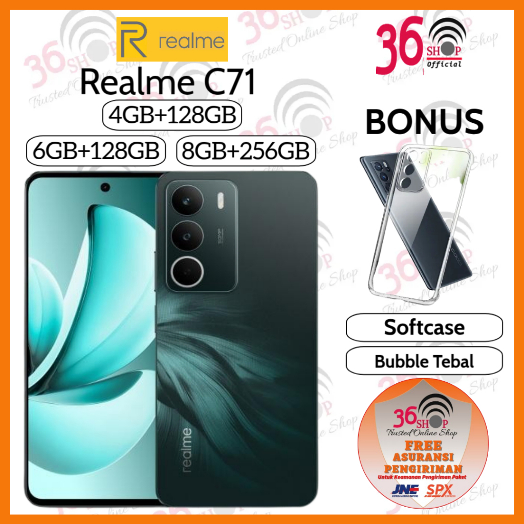 Jual Realme C71 NFC [4GB+128GB] [6GB+128GB] [8GB+128GB] Battery