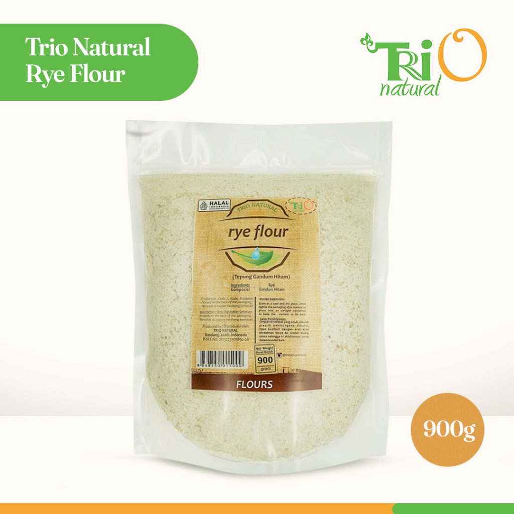 Jual Trio Natural Rye Flour 900 gram | Shopee Indonesia