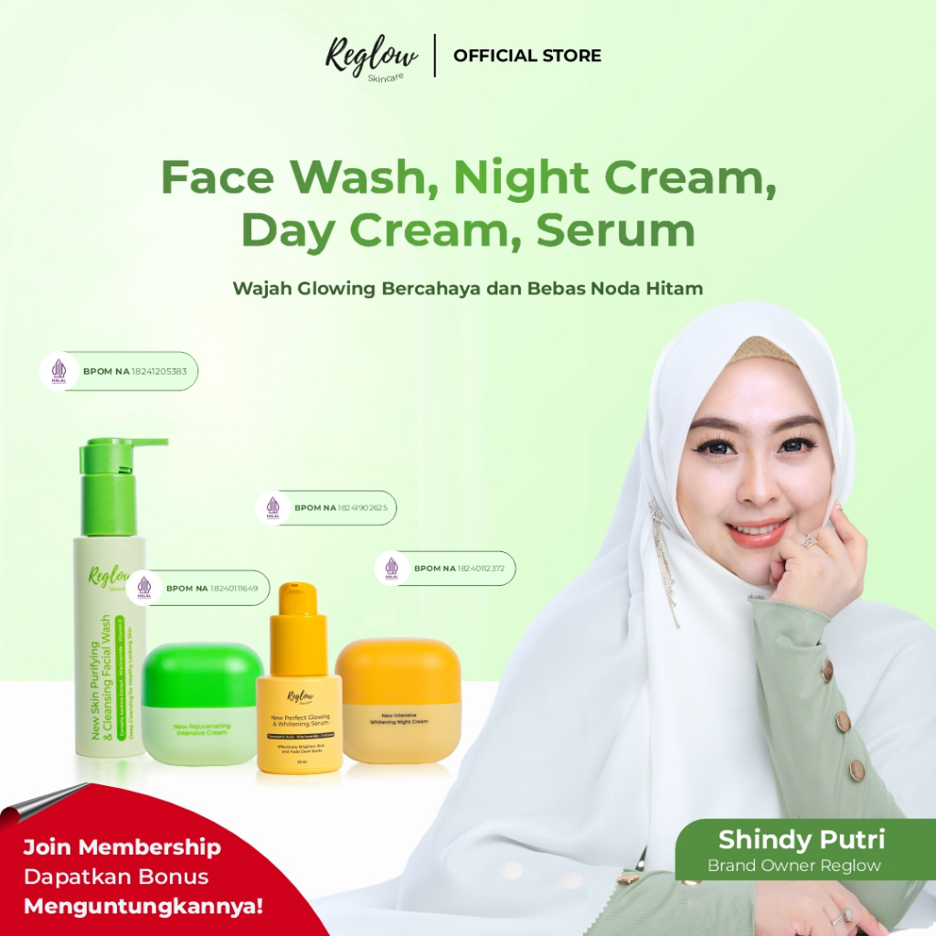 Jual Reglow Skin Purifying and Cleansing Facial Wash / Reglow Perfect ...