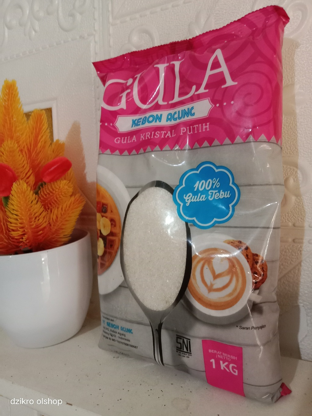 Jual Gula pasir 1 kg merk Kebon Agung | Shopee Indonesia