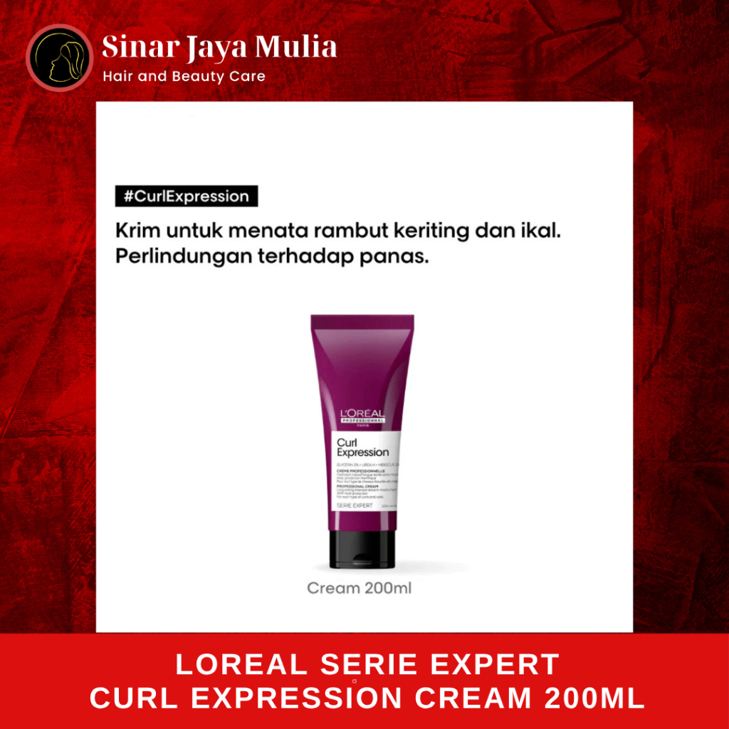 Jual Loreal Serie Expert Curl Expression Cream 200ml - Styling Rambut ...