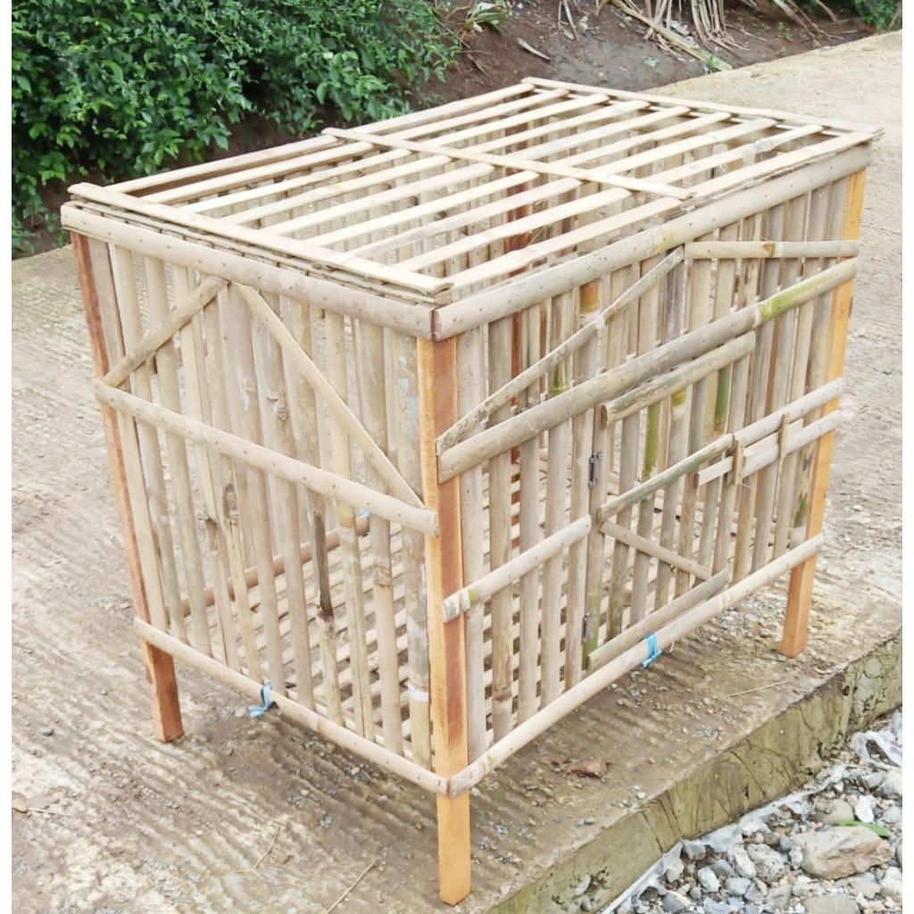 Jual Kandang Ayam Bambu Rakitan | Shopee Indonesia