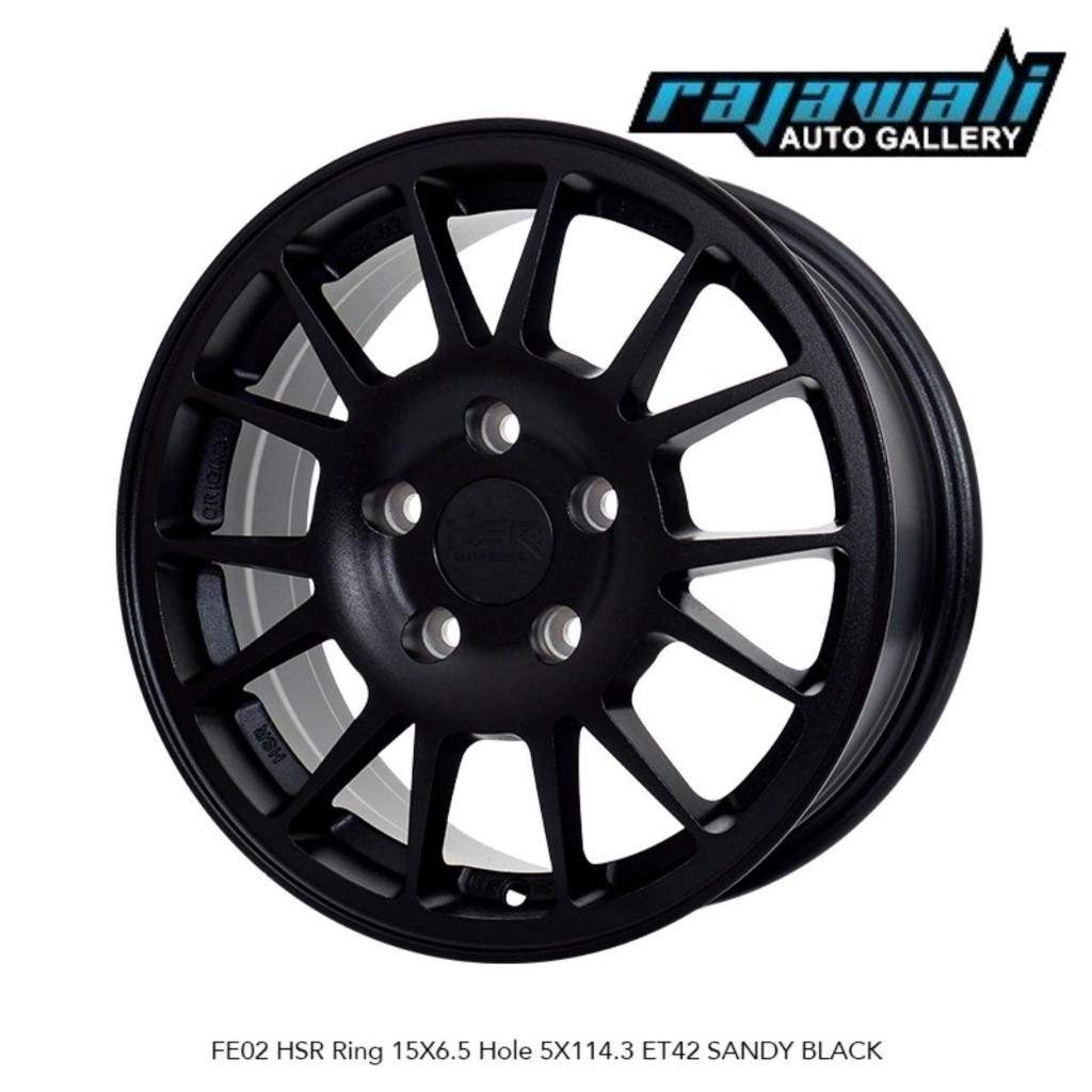 Jual VELG MOBIL RALLY HSR ORIGINAL RING 15 HSR FE02 BAUT 5X1143 BUAT ...