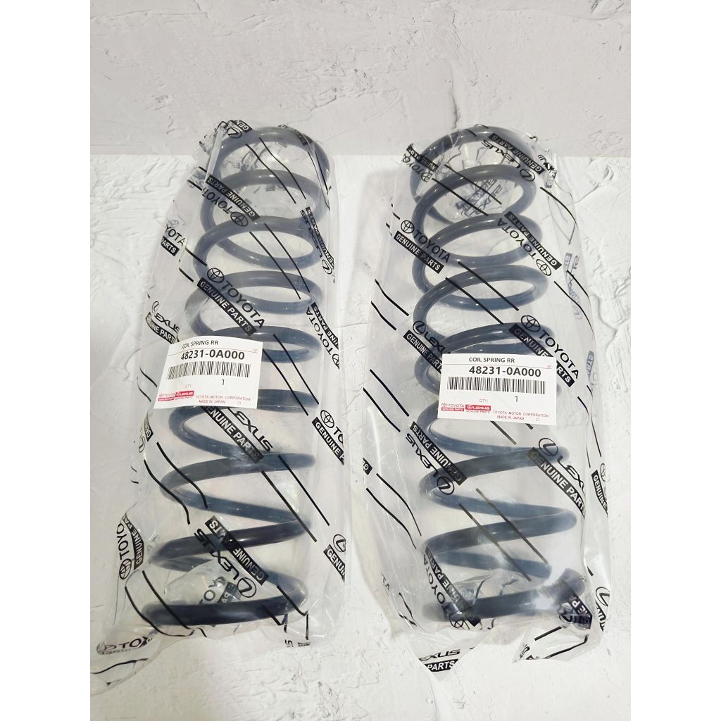 Jual PER KEONG SPIRAL ULIR COIL SPRING BELAKANG SOLUNA STARLET ASLI ...
