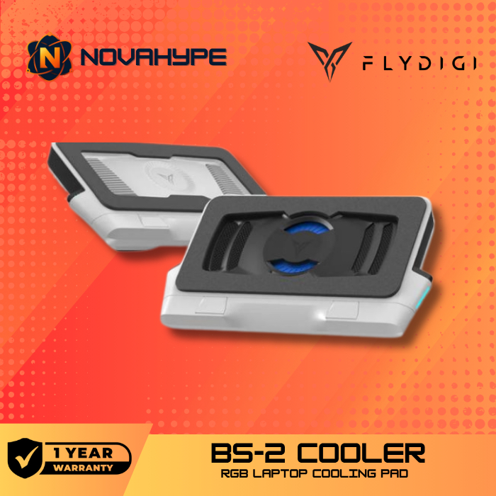 Jual FLYDIGI BS2 / BS-2 PRO Laptop Cooling Pad RGB MAX 4000RPM Cooler ...