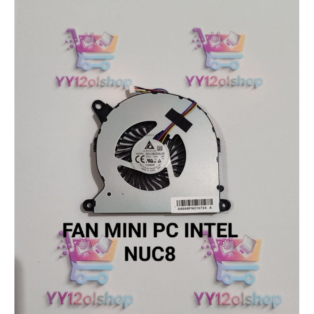 FAN MINI PC INTEL NUC8i5BEH NUC8i3BEH BSC0805AH-00 1Z24L9R 4pin
