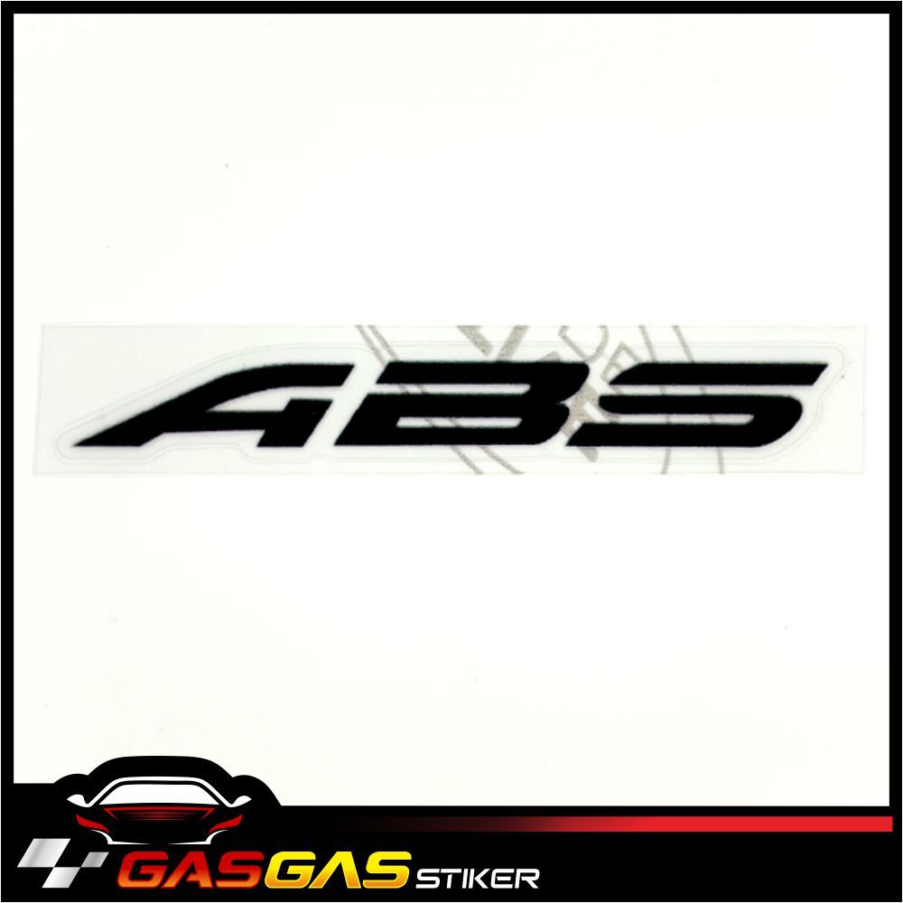 Jual Stiker ABS | Warna Hitam | Anti-lock Braking System | Sticker ...