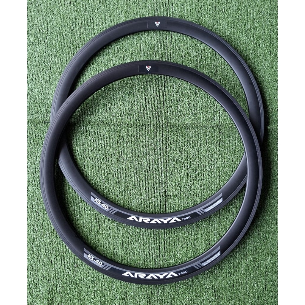 Jual Rims Velg Sepeda ARAYA KS-40 700C 32 Hole Road Alloy Double Wall ...
