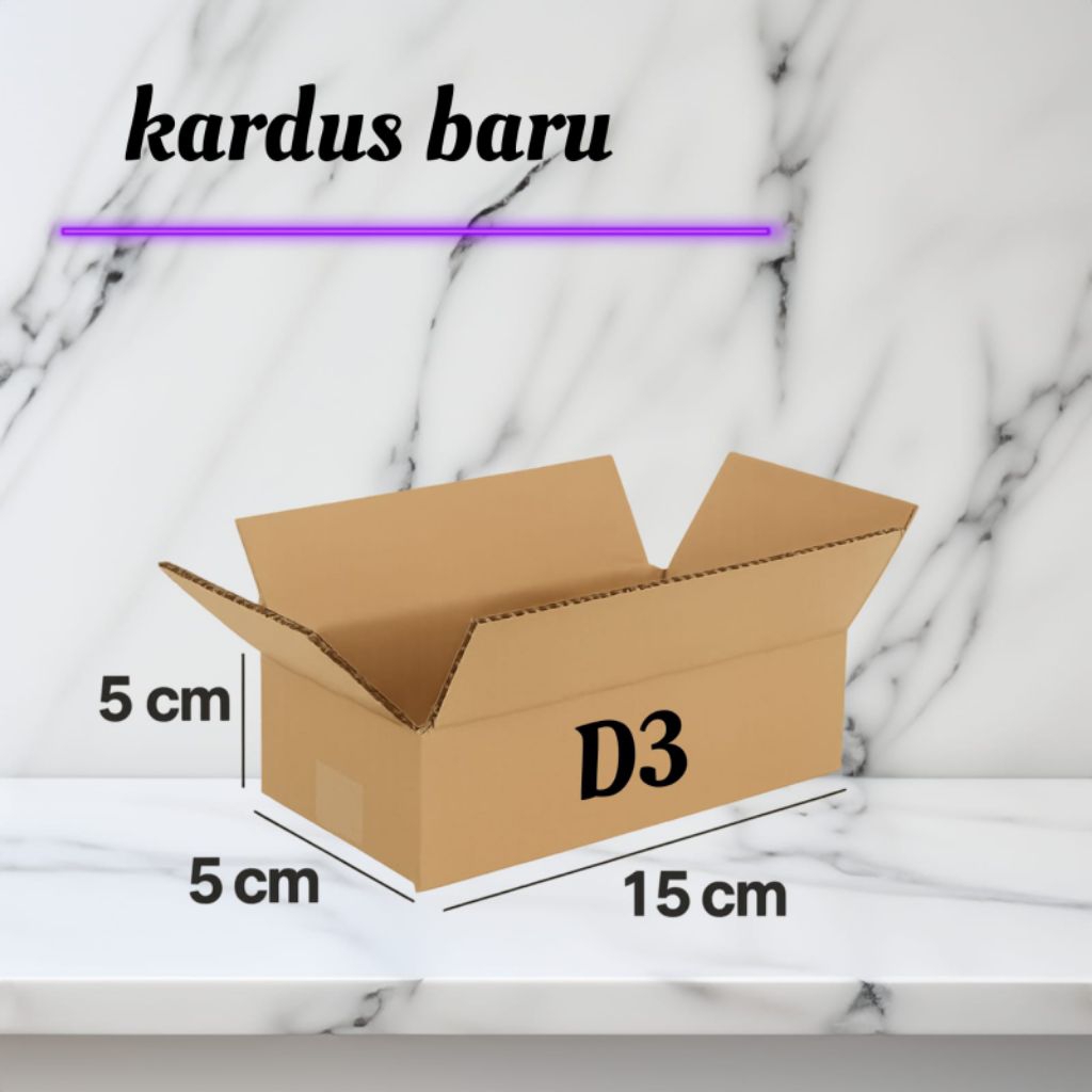 Jual kardus packing baru uk 15x5x5 kardus kecil kardus besar ...
