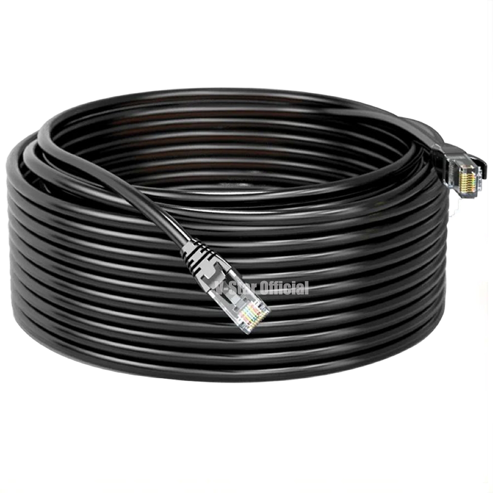 Jual Kabel Lan Wifi 15 Meter Outdoor Gigabit FTP Antena Modem Cat 6 ...