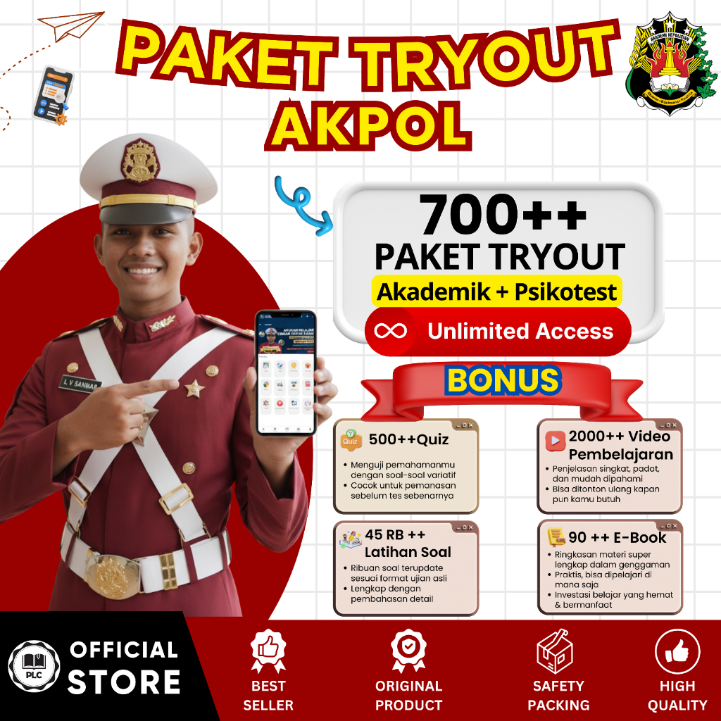 Tryout Online Akpol 2026 Lengkap Aplikasi CAT CBT Akpol 2026 Tryout TNI POLRI