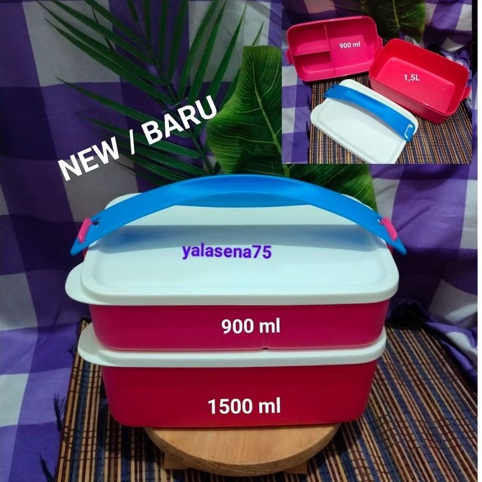 Jual Rantang CTG (Click to go ) satuan/set Second Ori Tupperware ...
