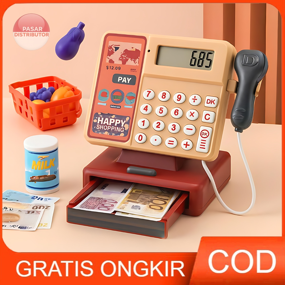 Jual Pasar Distributor HAPPY SHOPPING CASH REGISTER Cashier Machine ...