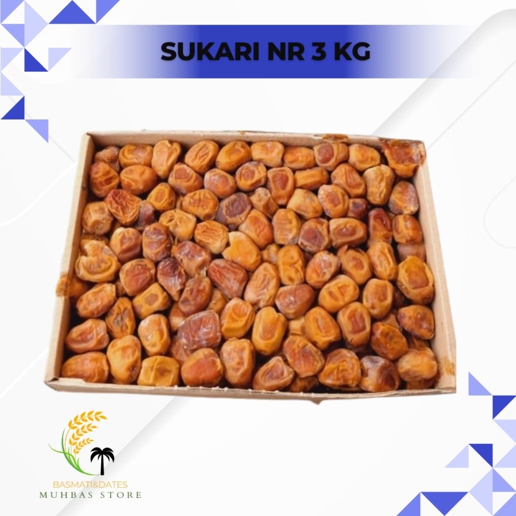 Jual Sukari Al-qasim Kurma Raja 3kg Grade A Asli Madinah Panen Terbaru ...