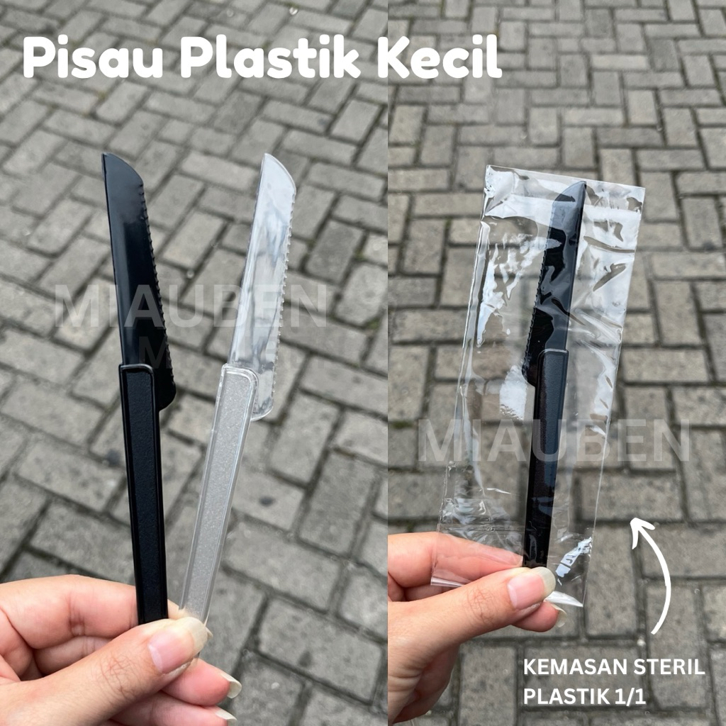 Jual (1pcs) Pisau plastik cheesecake pisau mika pisau kue kecil ...