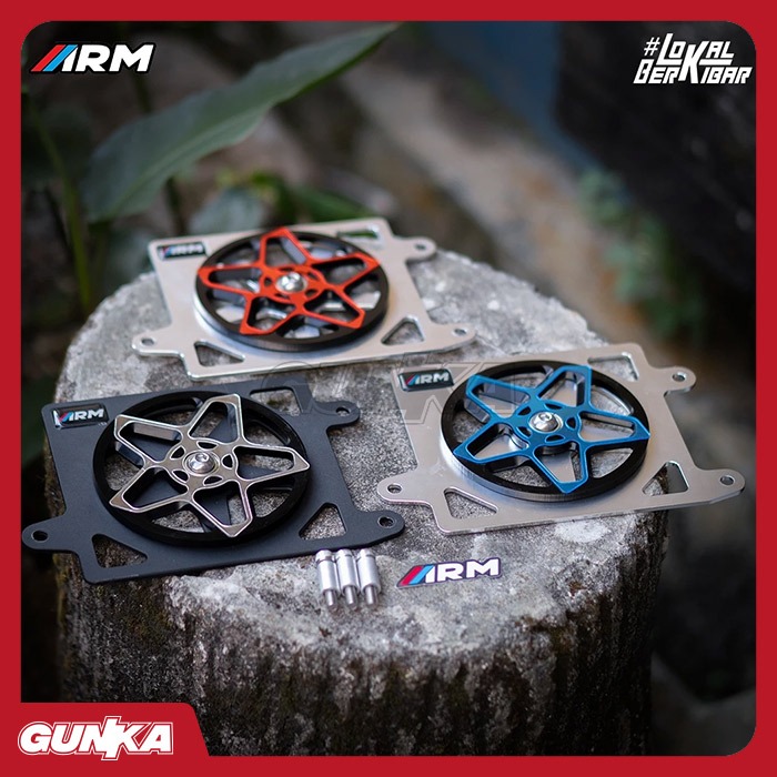 Jual Cover Radiator 3D Spinner (Bintang) ARUMI ARM-RDBTG-H160 Cover ...